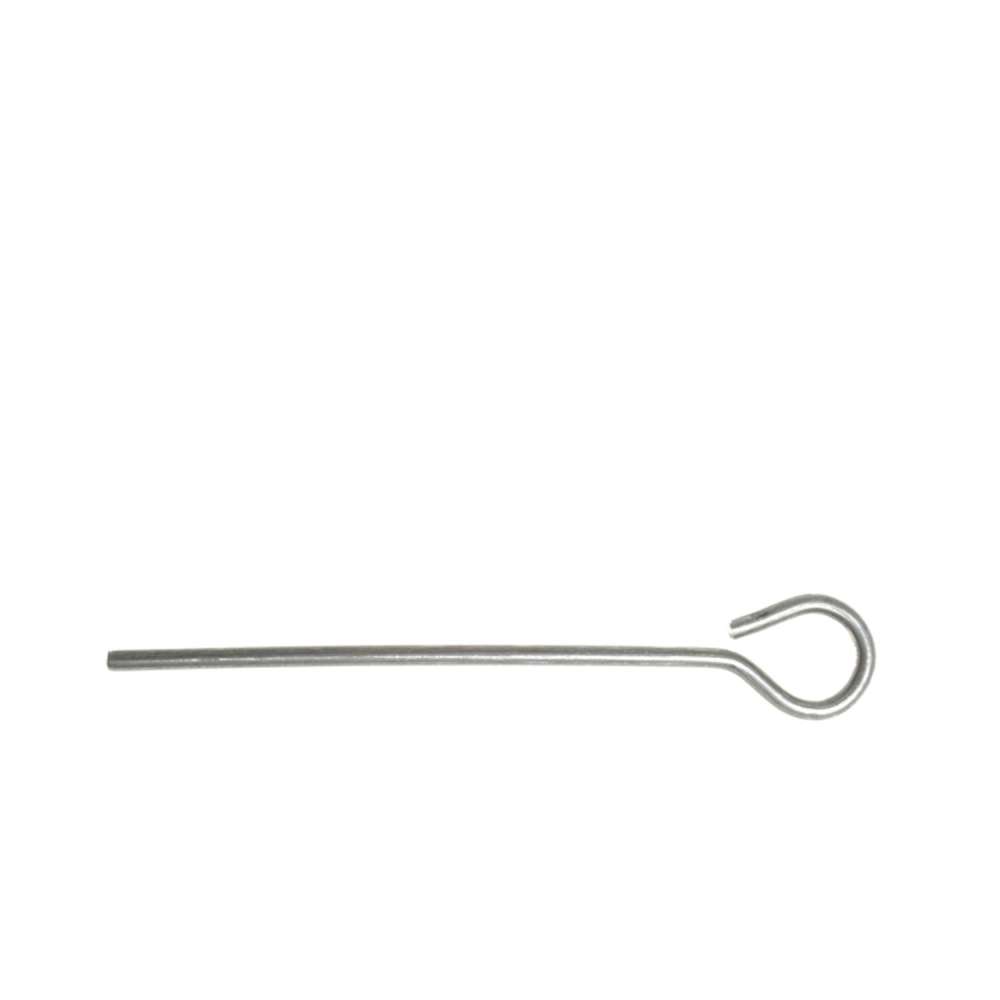 Piquet de sol avec crochet fermé en acier - 24 cm (10 pièces)