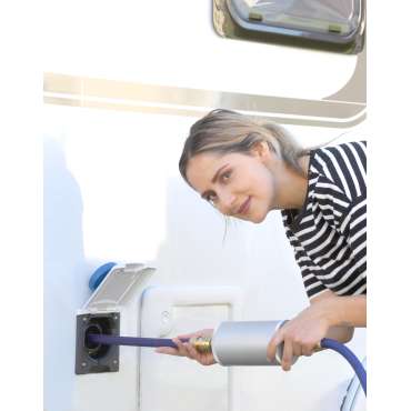 Filtre de remplissage avec boîtier en aluminium anodisé et cartouche à charbon 10µ incluse