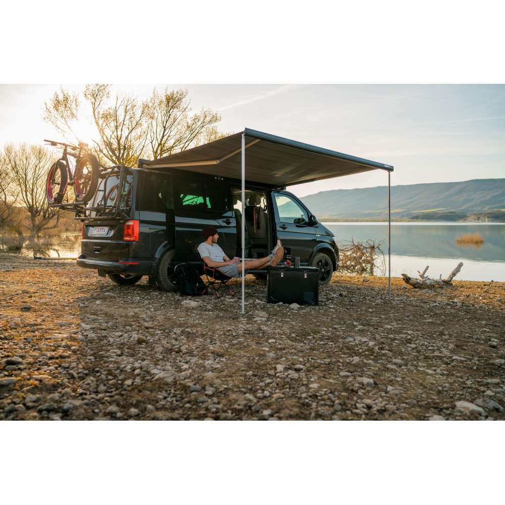 Store F45s - Boîtier Deep Black - Toile Royal Grey - Sans supports