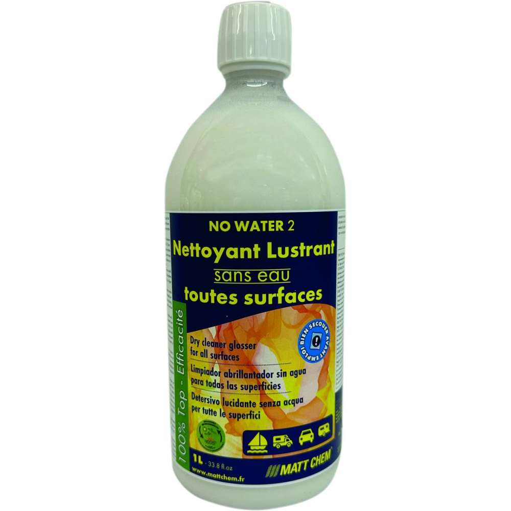 Nettoyant lustrant sans eau - 1 L