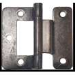 Charnière anglaise coudée acier bronzé 51 x 35 mm