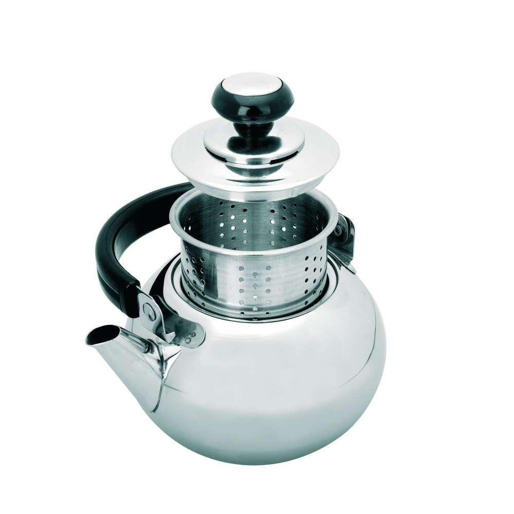 Bouilloire théière inox Prisma 1.3L tous feux dont induction